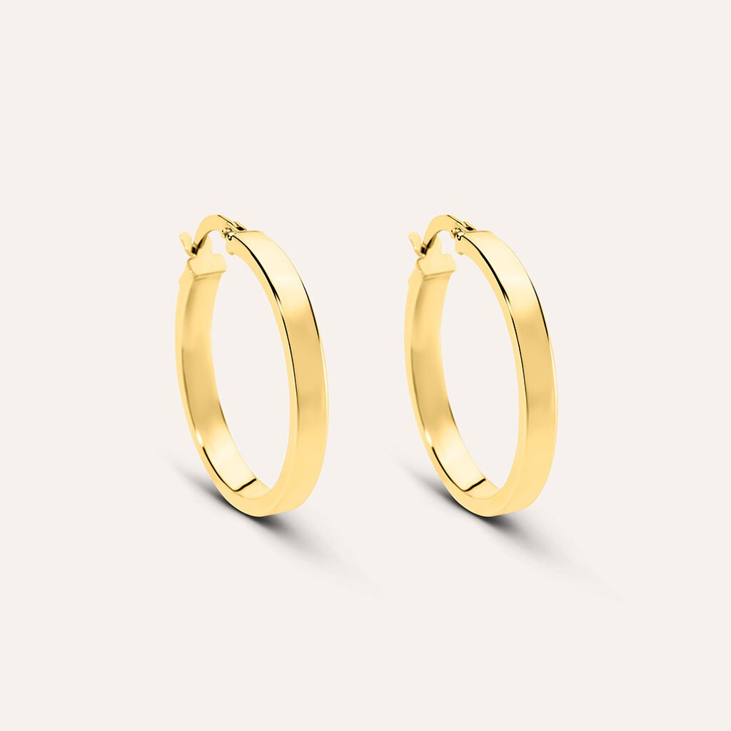 Orecchini A Cerchio Toujours Oro Giallo