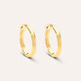 Orecchini A Cerchio Toujours Oro Giallo