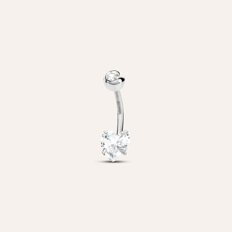 Piercing Ombelico Lady Code Acciaio Cristallo - Gioielli Donna | Stroili