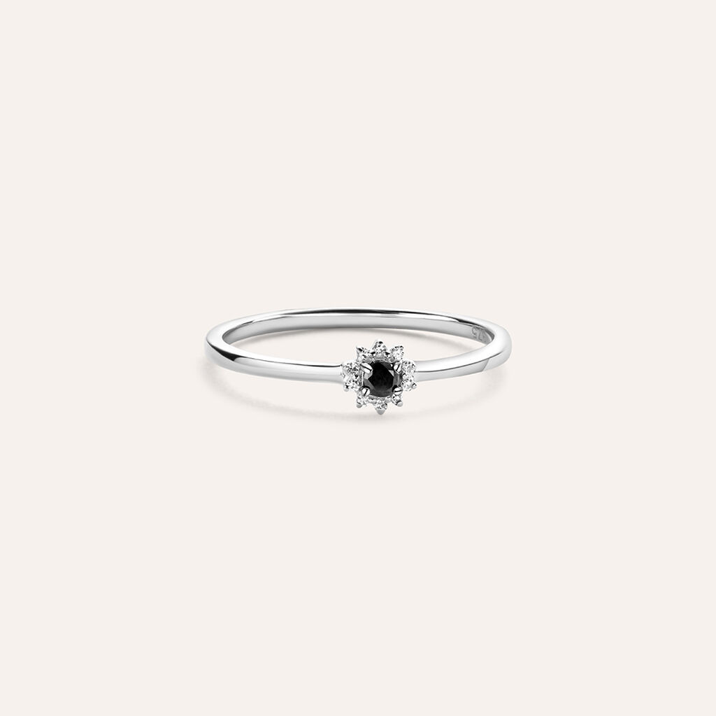 Anello Solitario Sophia Oro Bianco Diamante - Anelli con Pietre Donna | Stroili