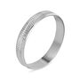Fede Classica Diamantata 3.3 mm Oro Bianco