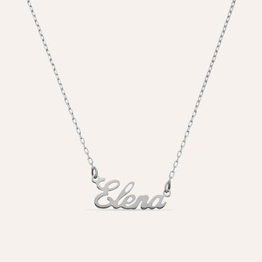 Collana Elena Gold Names Oro Bianco