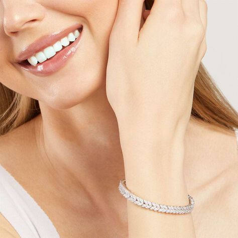 Bracciale Tennis Silver Elegance Argento Rodiato Cubic Zirconia - Bracciali Tennis Donna | Stroili