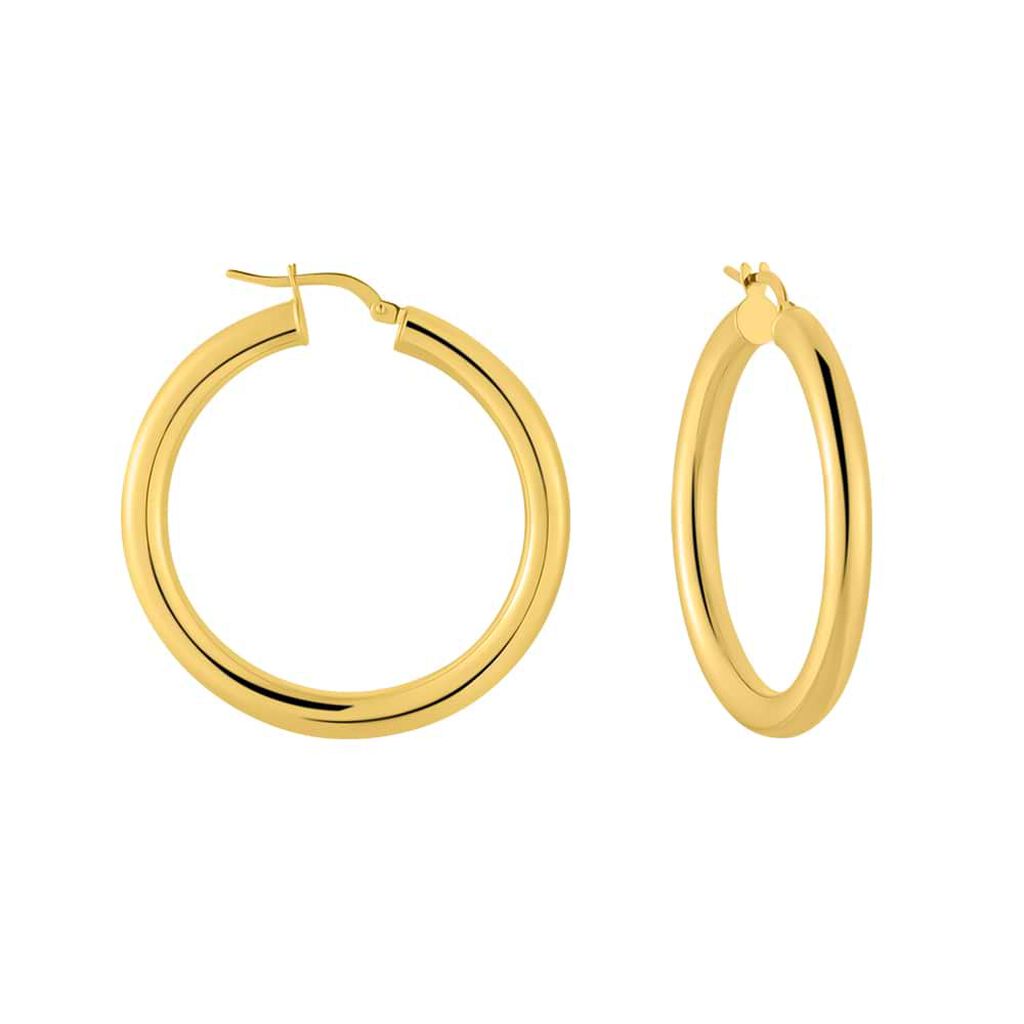 Orecchini A Cerchio Toujours Oro Giallo - Orecchini a Cerchio Donna | Stroili