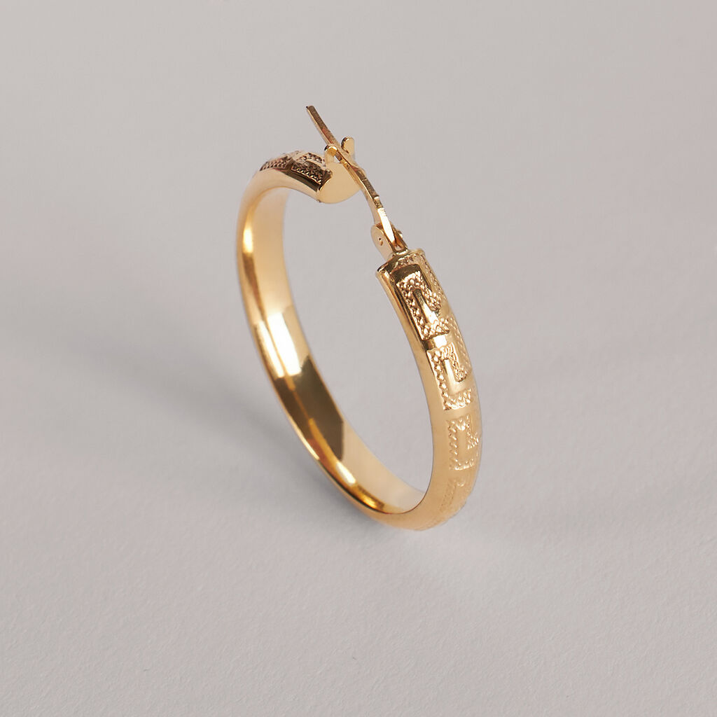 Orecchini A Cerchio Toujours Oro Giallo - Orecchini a Cerchio Donna | Stroili