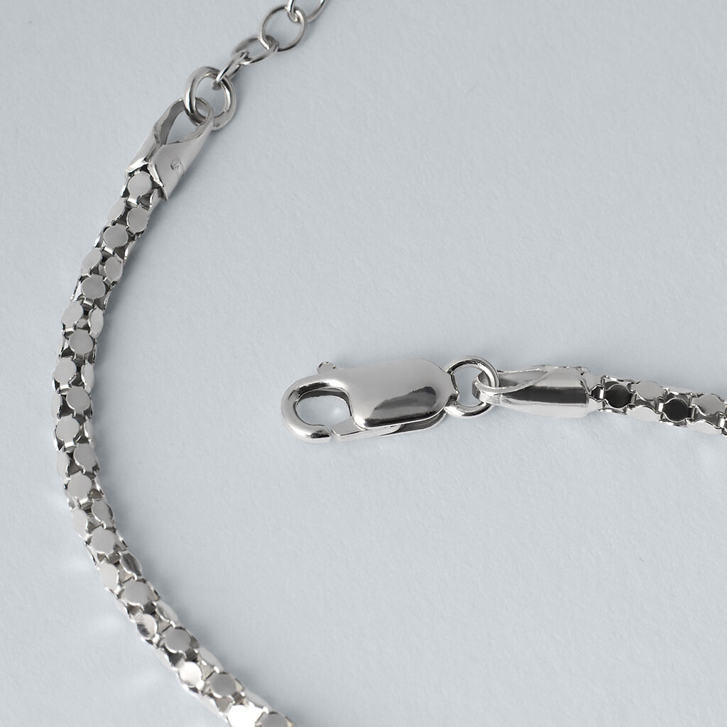 Bracciale Catena Silver Collection Argento Rodiato