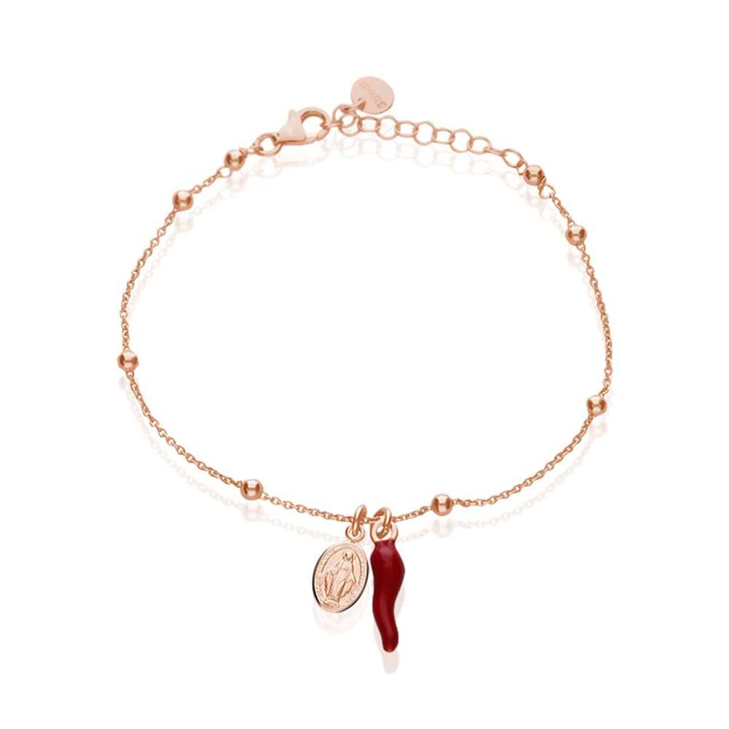 Bracciale Rosario Silver Soul Argento Rosa - Bracciali con Rosario Donna | Stroili