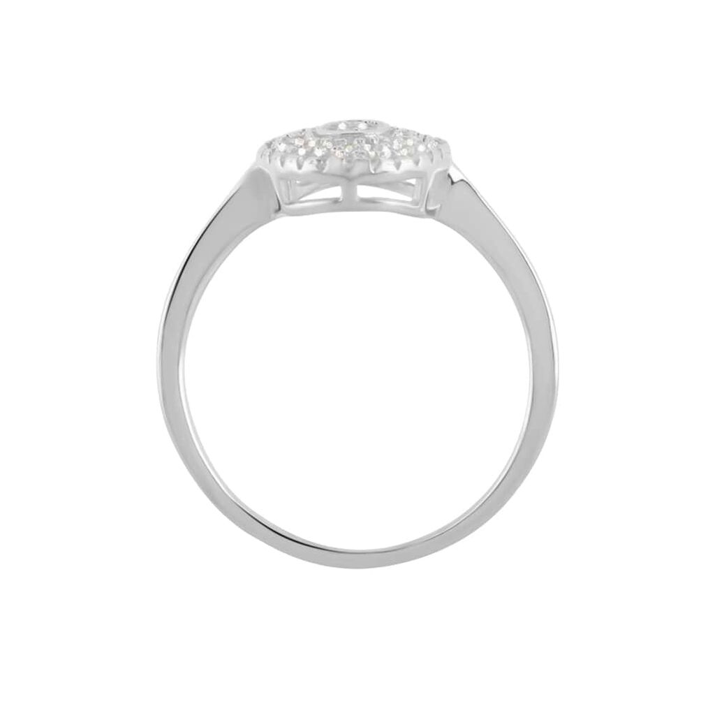 Anello Fantasia Silver Shine Argento Rodiato Cubic Zirconia - Anelli con Pietre Donna | Stroili