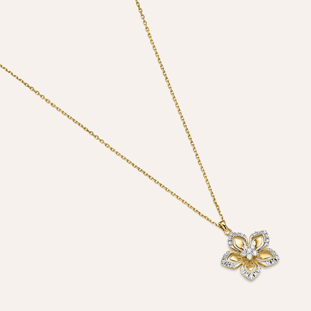 Collana Sophia Oro Giallo Diamante - Collane Donna | Stroili