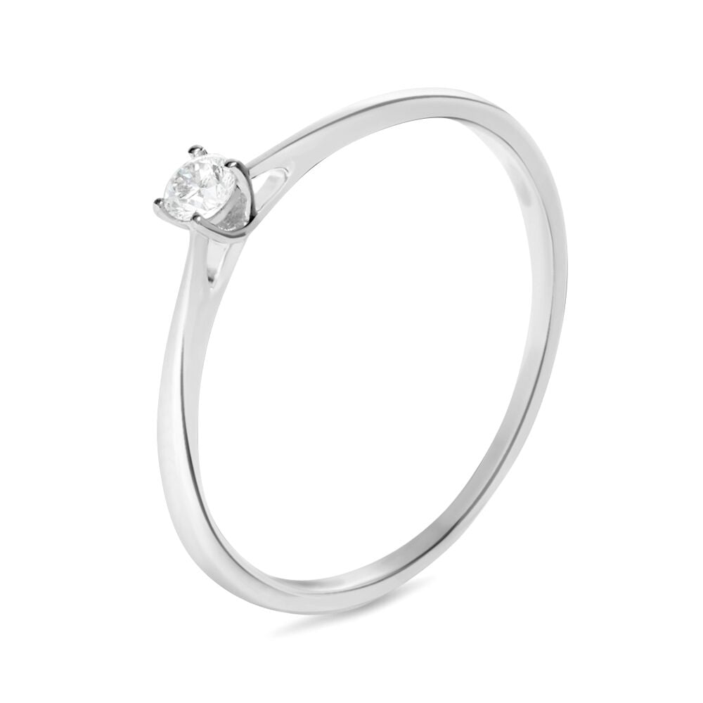 Anello oro bianco sales e diamanti stroili