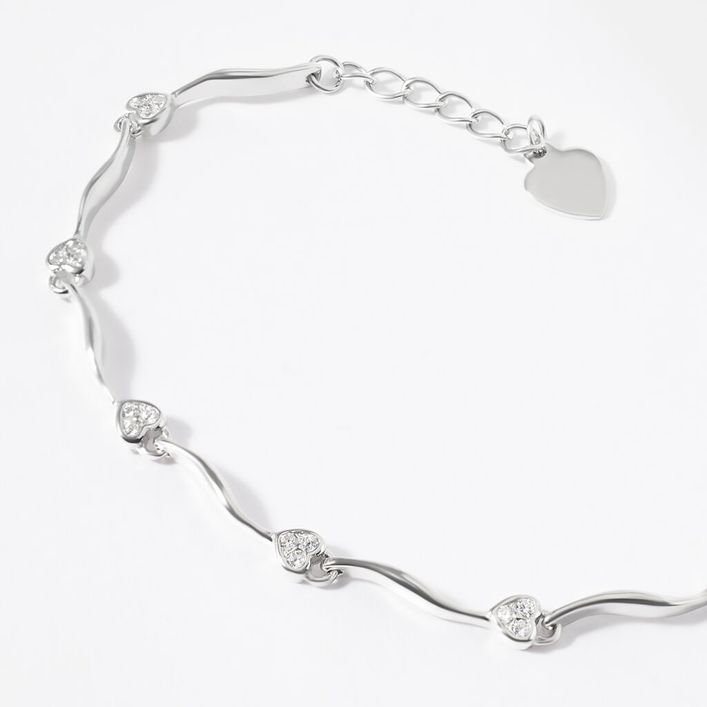Bracciale Silver Elegance Argento Rodiato Cubic Zirconia - Bracciali Love Donna | Stroili