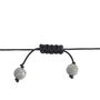 Bracciale Man Code Ottone Nero Diaspro