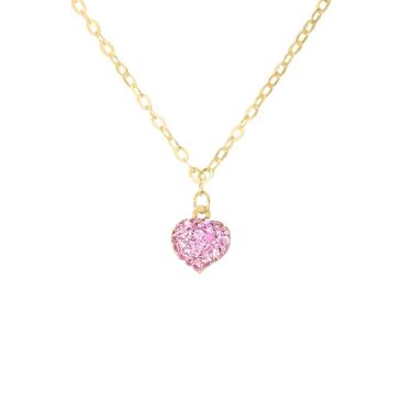 Collana Mon Petit Oro Giallo Cristallo