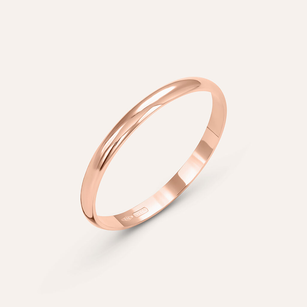 Fede Fermanello 1.95 mm Oro Rosa