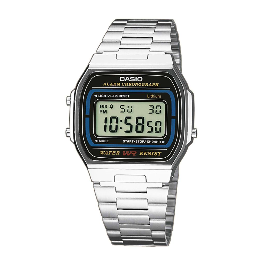 Orologio Al Quarzo Casio Vintage Vintage Collection A164wa-1ves - Orologi con Datario Uomo | Stroili