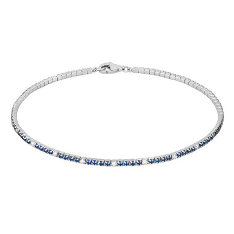 Bracciale Tennis Gentleman Argento Rodiato Cubic Zirconia - Bracciali Uomo | Stroili