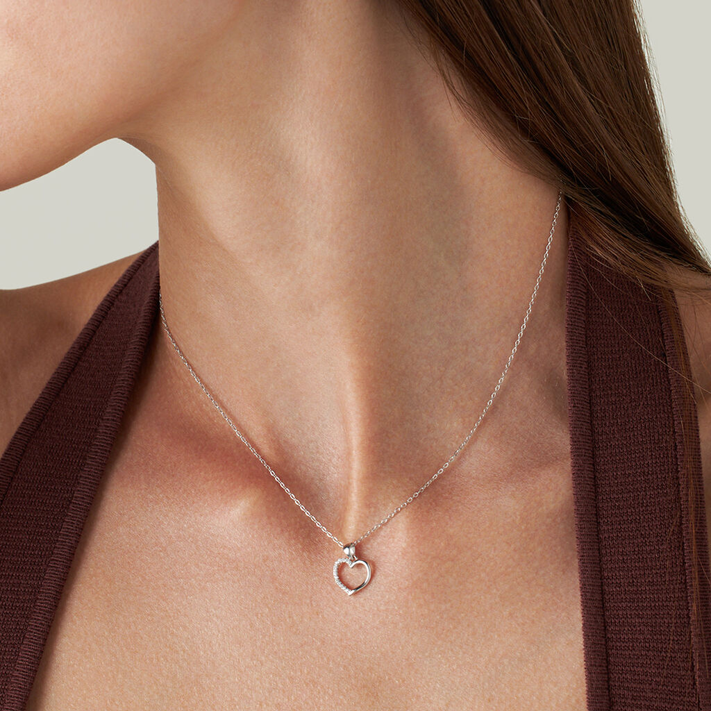Collana Silver Moments Argento Rodiato Cubic Zirconia - Collane Donna | Stroili