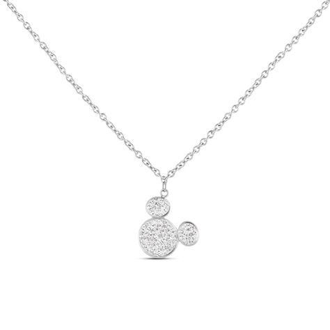 Collana Mickey Mouse & Friends Acciaio Cristallo - Collane Donna | Stroili