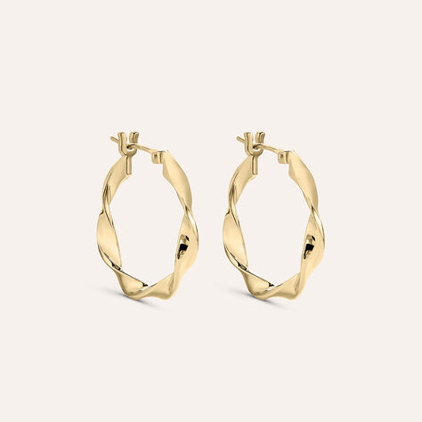 Orecchini A Cerchio Golden Dream Placcato Oro Giallo - Orecchini a Cerchio Donna | Stroili