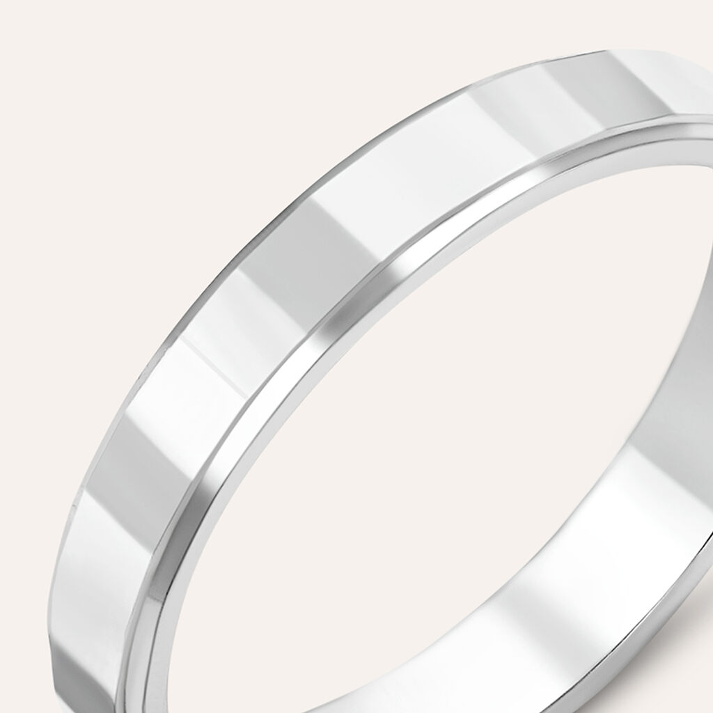 Anello Fedina Silver Collection Argento Rodiato - Fedine Unisex | Stroili