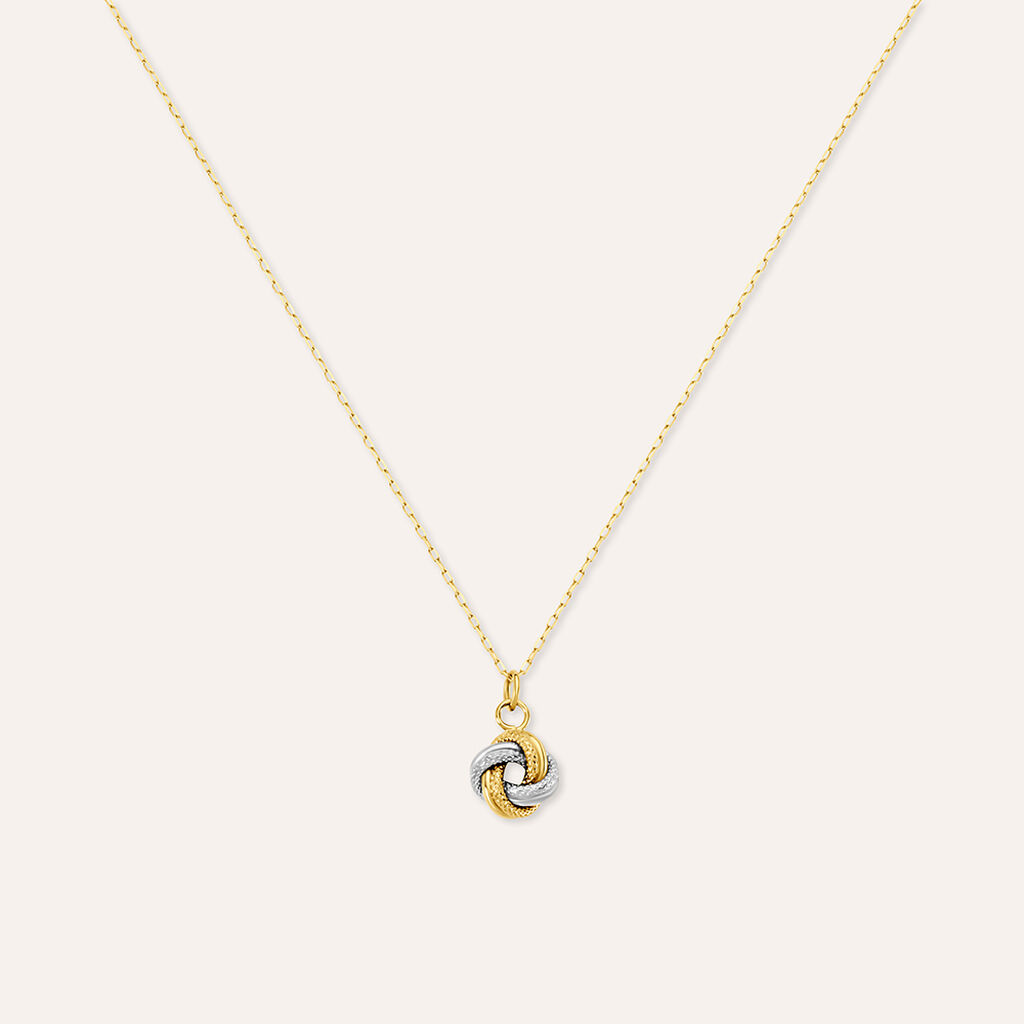 Collana Gold Essence Oro Bicolore