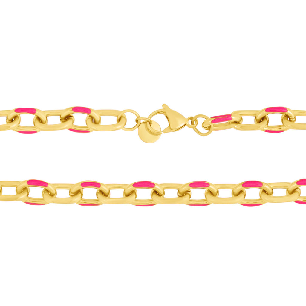 Catena Lady Sweet Acciaio Dorato - Collane Catena Donna | Stroili