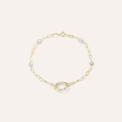 Bracciale Crystal Gold Oro Giallo Cristallo - Bracciali Donna | Stroili
