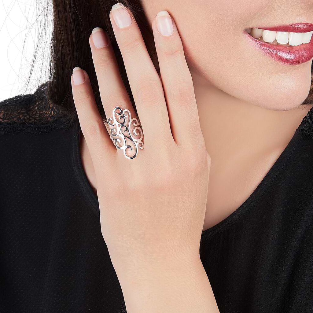Anello Fantasia Silver Collection Argento Rodiato - Anelli Donna | Stroili