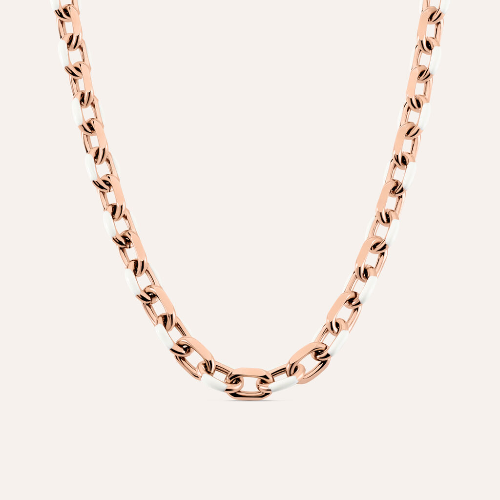 Catena Lady Sweet Acciaio Rosa