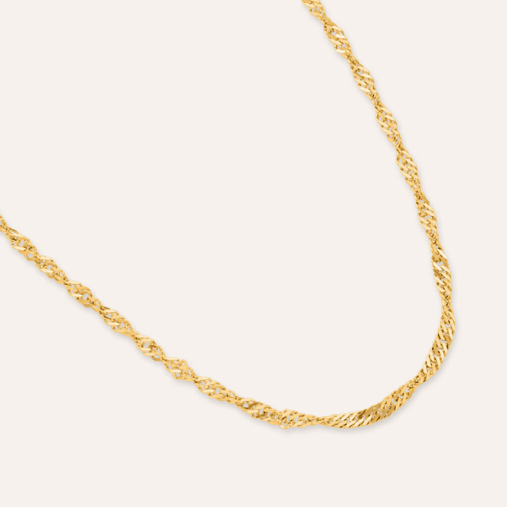 Catena Radiance Acciaio Dorato