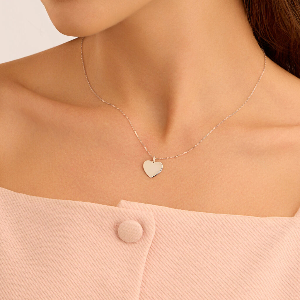 Collana Sophia Oro Bianco Diamante