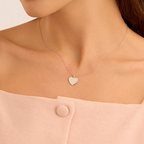 Collana Sophia Oro Bianco Diamante - Collane Donna | Stroili