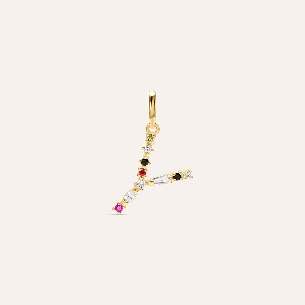 Pendente Claire Oro Giallo Cubic Zirconia