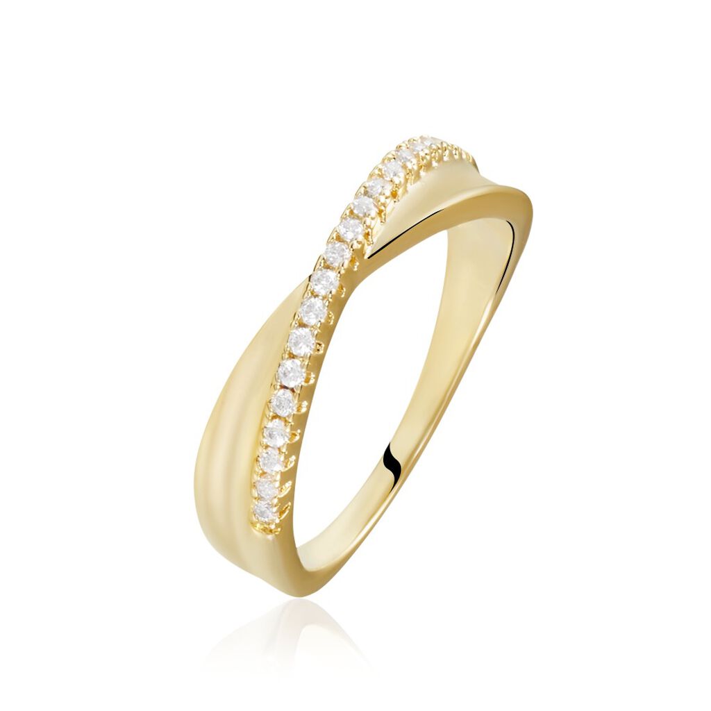 Anello Golden Dream Placcato Oro Giallo Cubic Zirconia - Anelli con Pietre Donna | Stroili