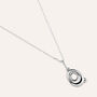 Pendente Love Beats Argento Rodiato