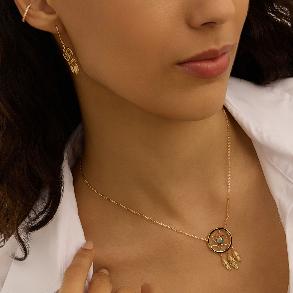Ear Cuff Golden Dream Placcato Oro Giallo Cubic Zirconia