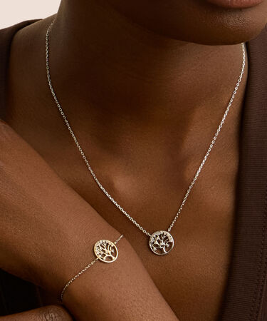 Collana Silver Moments Argento Rodiato Cubic Zirconia