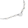 Collana Silver Pearls Argento Rodiato Perla sintentica