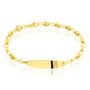Bracciale Con Targhetta Holy Oro Giallo
