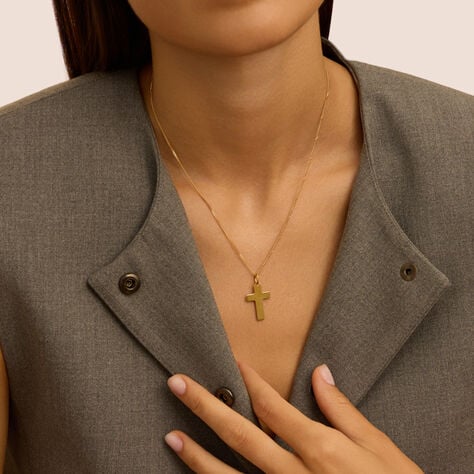 Pendente Holy Oro Giallo - Ciondoli con Incisione Unisex | Stroili