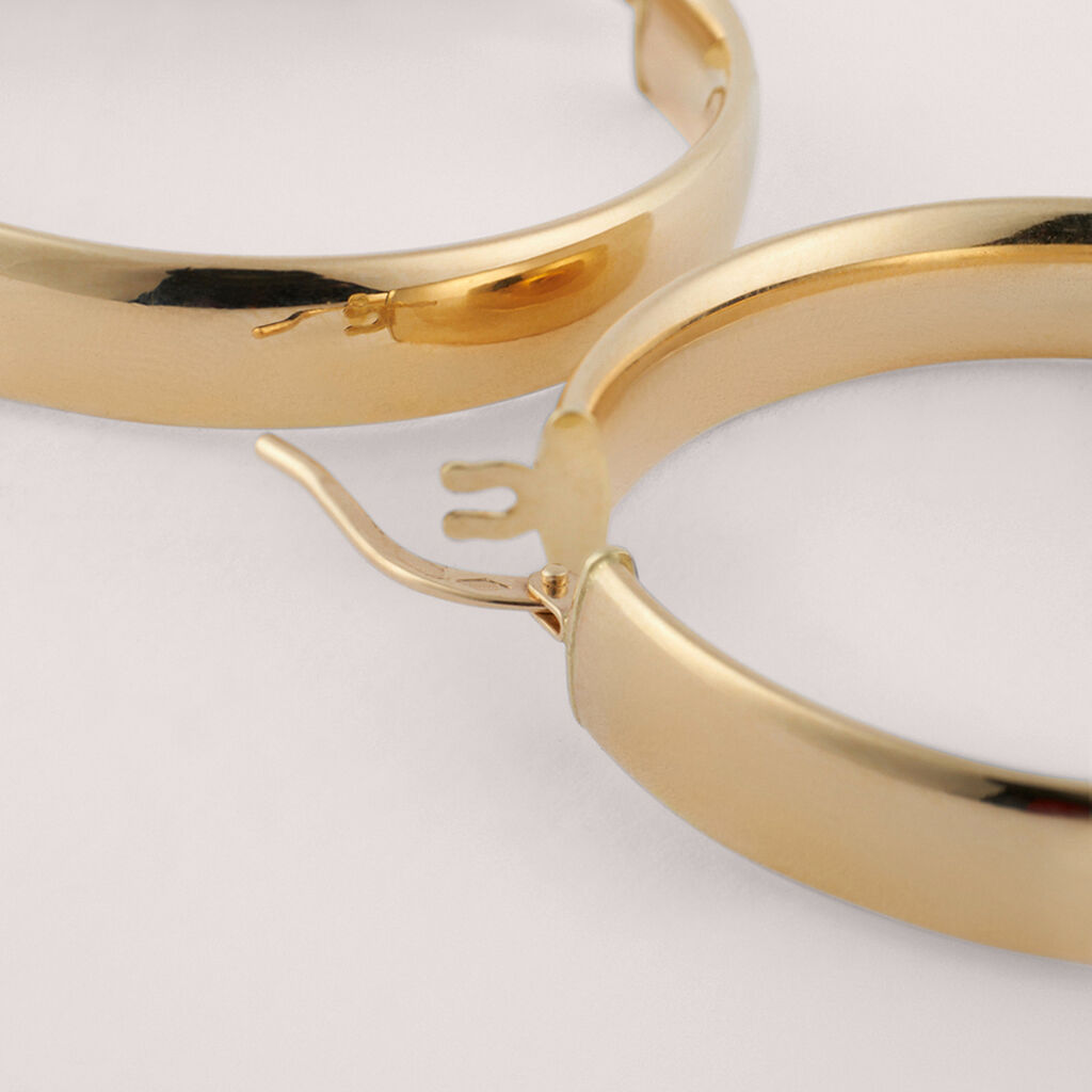 Orecchini A Cerchio Toujours Oro Giallo