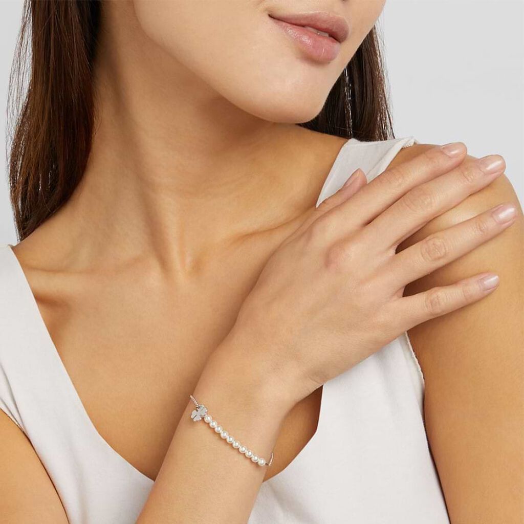 Bracciale Silver Pearls Argento Rodiato Perla sintentica - Bracciali Donna | Stroili