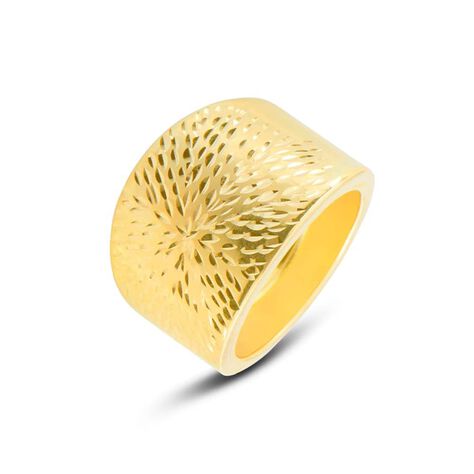 Anello Fascia Isabelle Oro Giallo - Anelli a Fascia Larga Donna | Stroili