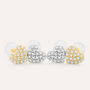 Orecchini Lobo Claire Oro Bianco Cubic Zirconia