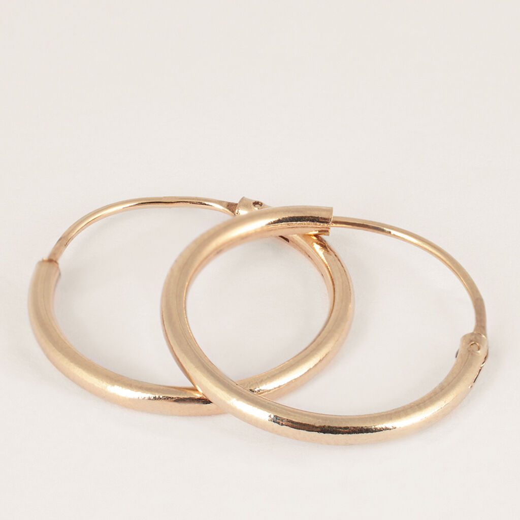 Orecchini A Cerchio Golden Dream Placcato Oro Giallo