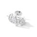 Orecchini Lobo Punto Luce Diamade Oro Bianco Diamante Lab-Grown - Orecchini a Lobo Donna | Stroili