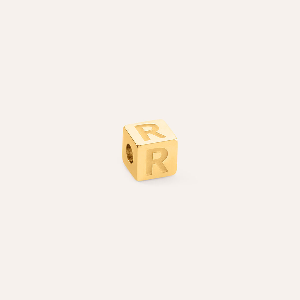 Bead Essential Code Acciaio Dorato