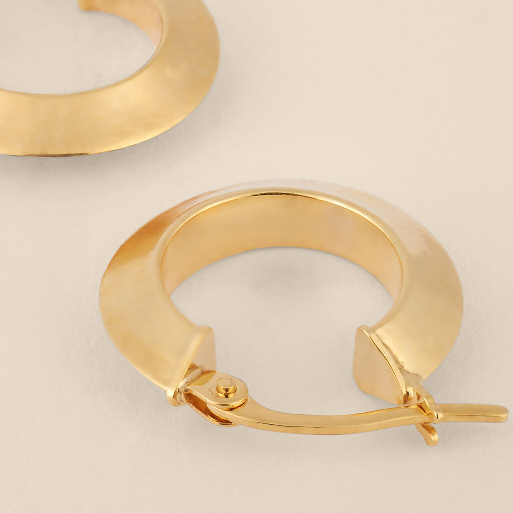 Orecchini A Cerchio Toujours Oro Giallo - Orecchini a Cerchio Donna | Stroili