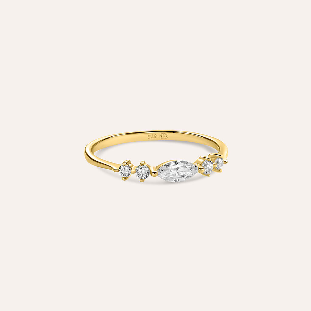 Anello Riviere Claire Oro Giallo Cubic Zirconia - Anelli Riviere Donna | Stroili