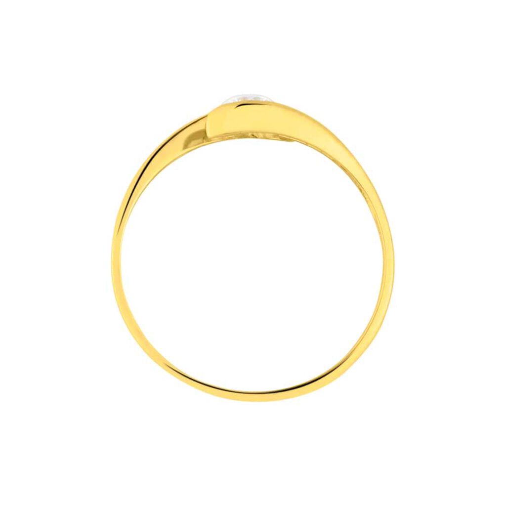 Anello Solitario Claire Oro Giallo Cubic Zirconia - Anelli con Pietre Donna | Stroili